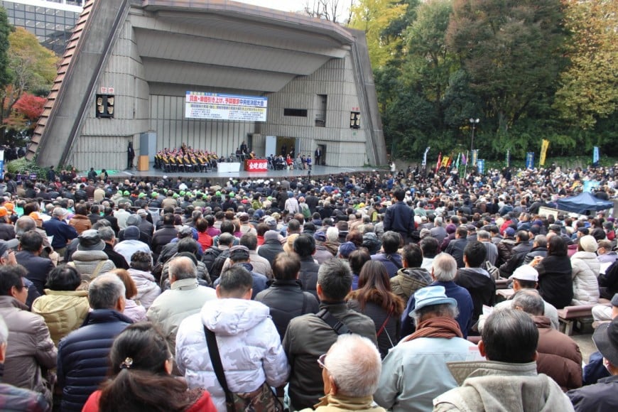 東京・日比谷に全国から約4千人集結！